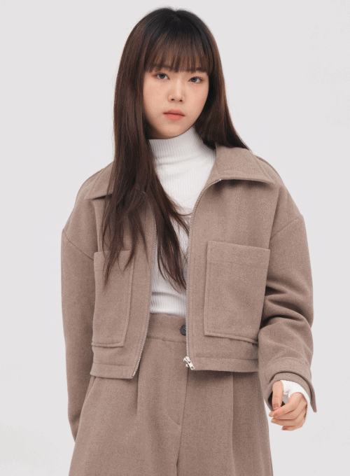 Wool Crop Jacket