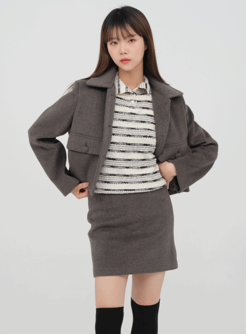 Wool Crop Blazer