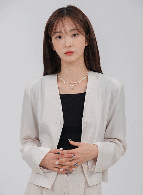 Summer Collarless Jacket OA26