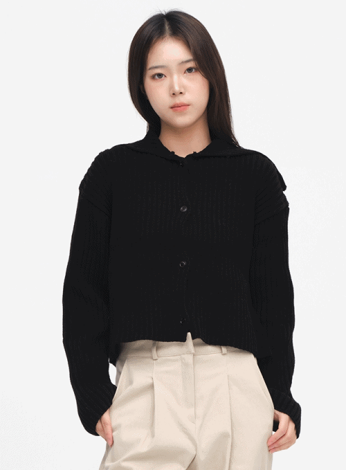 Sailor Collar Cardigan