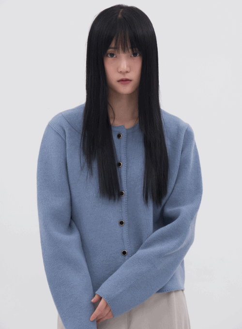 Knit Cardigan With Button