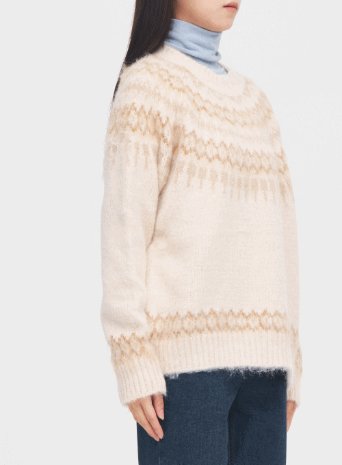 Scandinavian Knit Sweater
