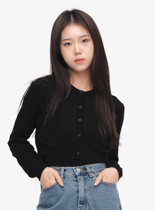 Layered Button Knit Set