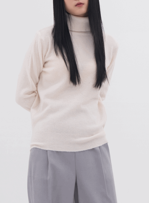 Turtleneck Knitted Sweater