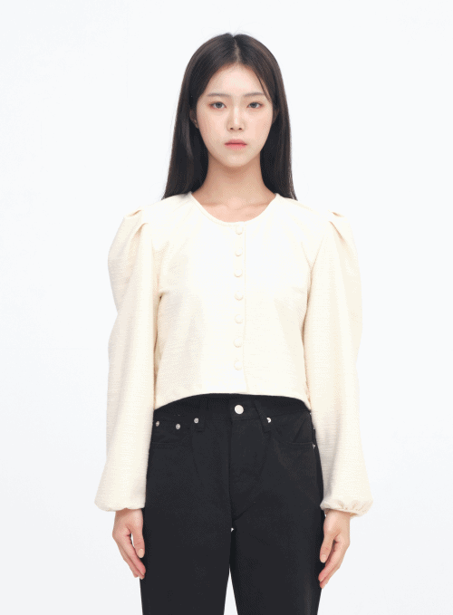 Cropped Blouse Jacket