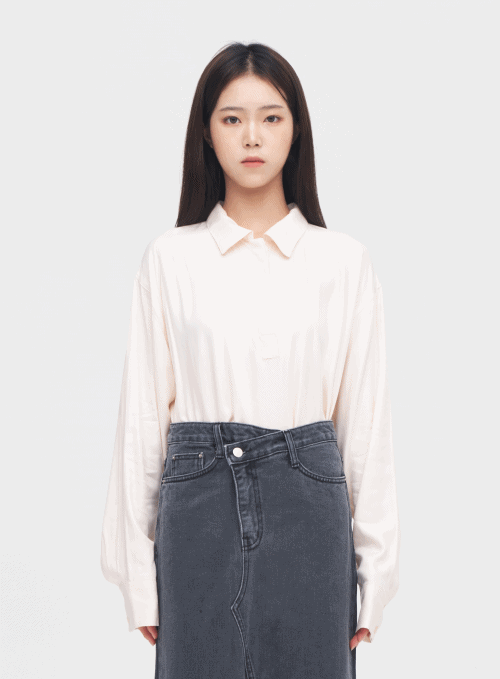 Silky Long Shirt