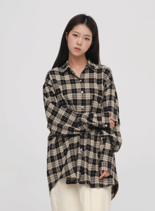 Plaid Long Shirt