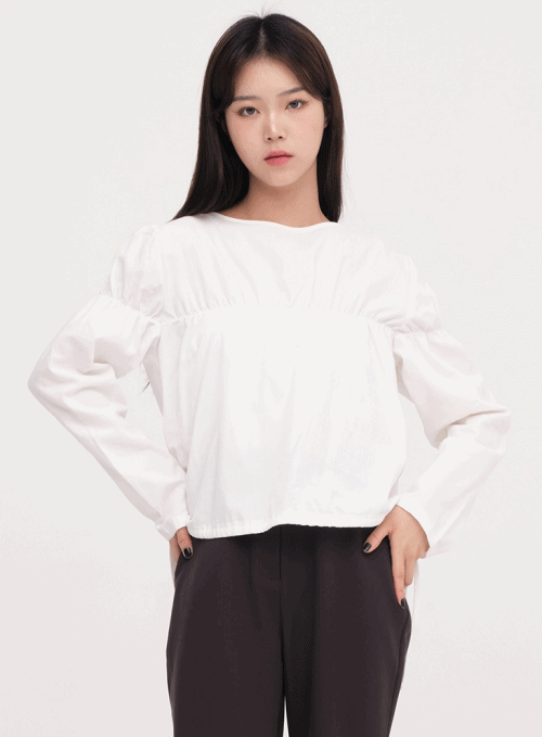 Shirring Blouse