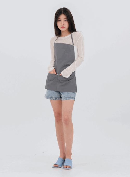 Layered Apron Style Sleeveless Top OM17