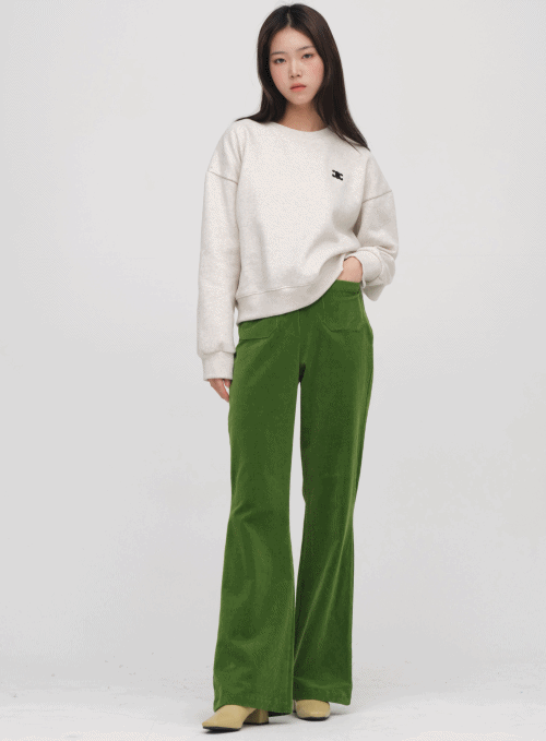 Bootcut Corduroy Pants