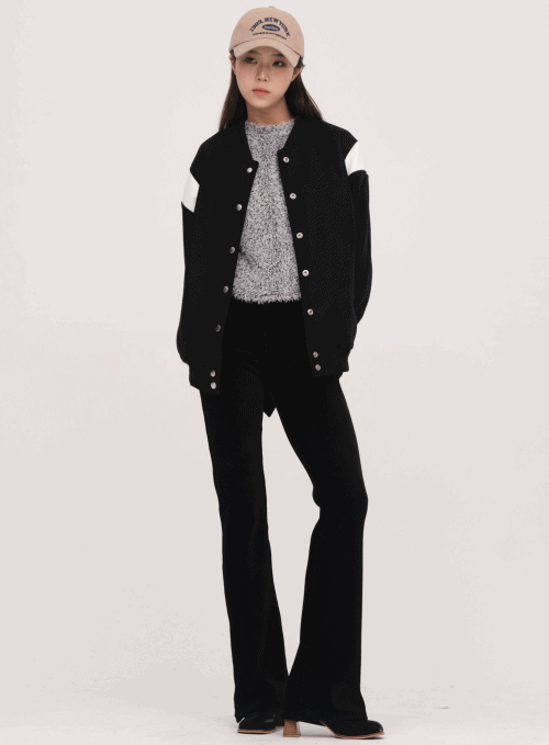 Velvet Bootcut Pants