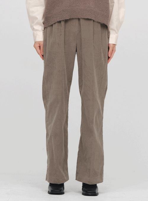 Corduroy Wide Leg Pants