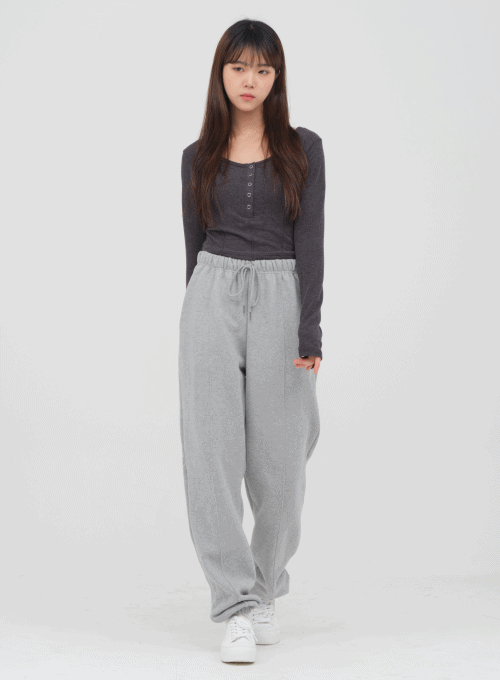 Wide Leg Jogger Pants