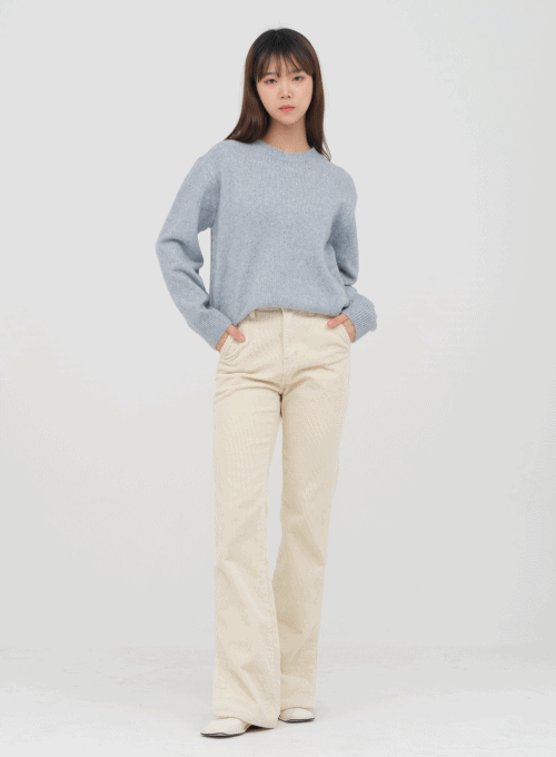 Corduroy Bootcut Pants