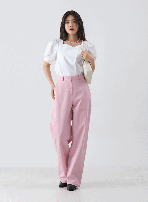 Strawberry Milk Cotton Long Pants OY13
