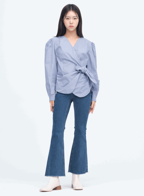 Bootcut Denim Pants