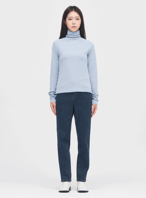 Slim Fit Straight Denim