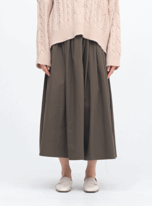 Volume Long Skirt