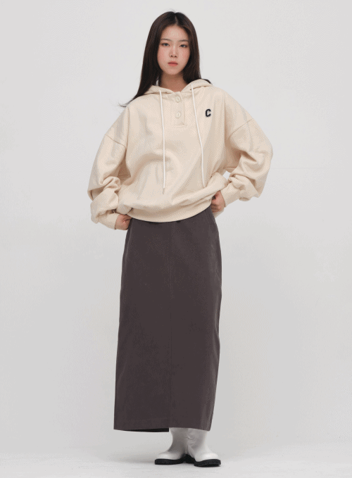 Cotton Long Skirt
