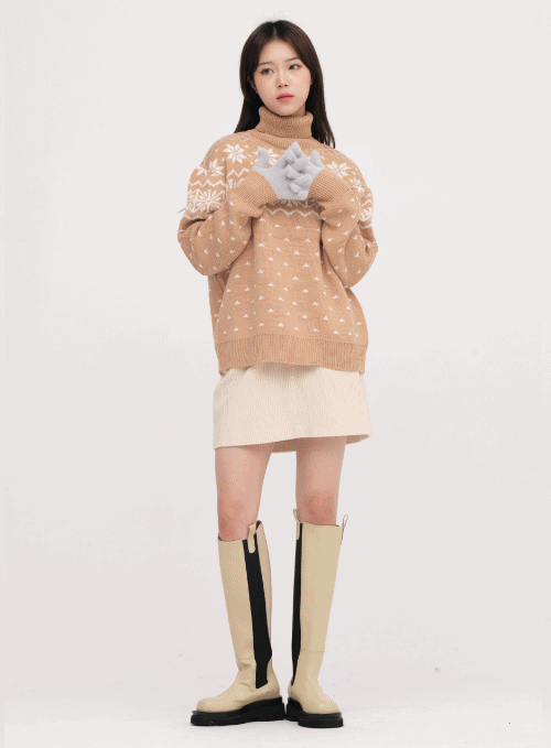 Corduroy Mini Skirt