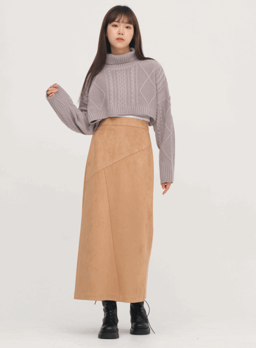 Stitch Long Skirt