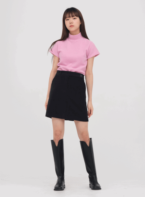 Fleece Lined Mini Skirt