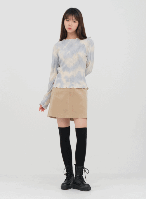Corduroy Mini Skirt