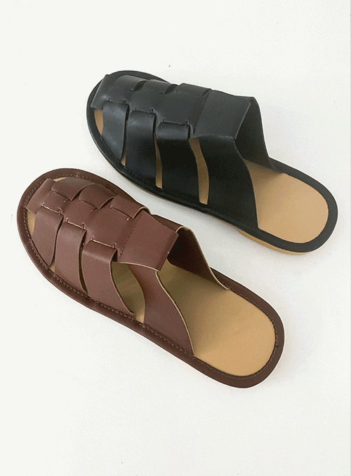 Modern Weave Slippers