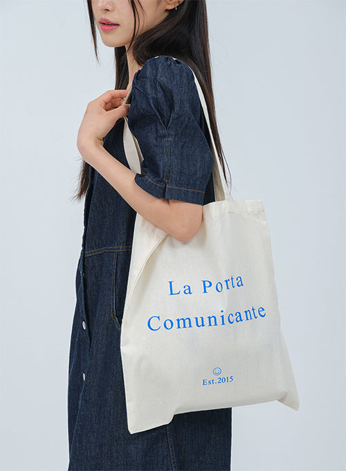Lettered Tote Shopper Bag OA26