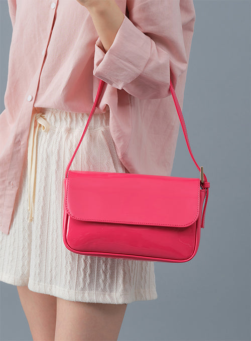 Square Flap Shoulder Bag OA28