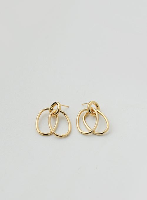 Bold Round Drop Earrings