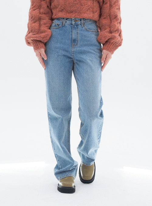 Wide Leg Denim Pants