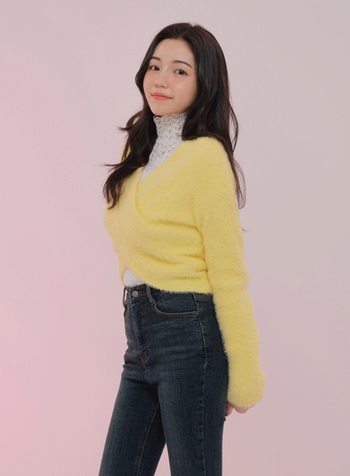 V Neck Wrap Knit BS-A27121502