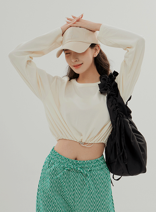 Crop Sweatshirt B0802