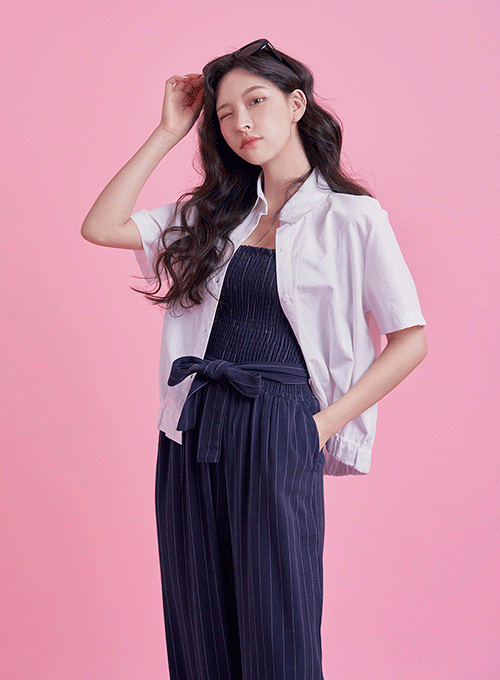 Oversized Everyday Button-down Shirt BY12