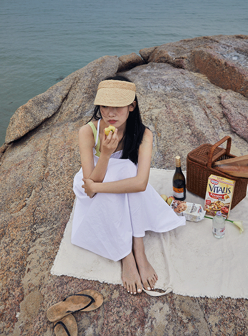 Square Back Open Sleeveless Dress