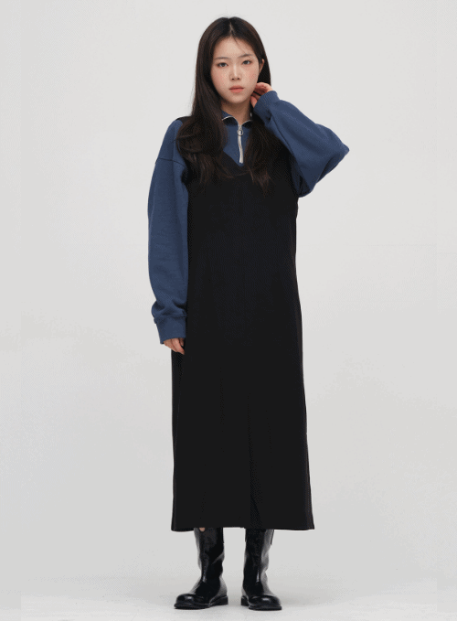 Long Wide Bustier Dress