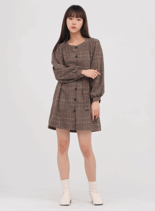 Belted Mini Dress