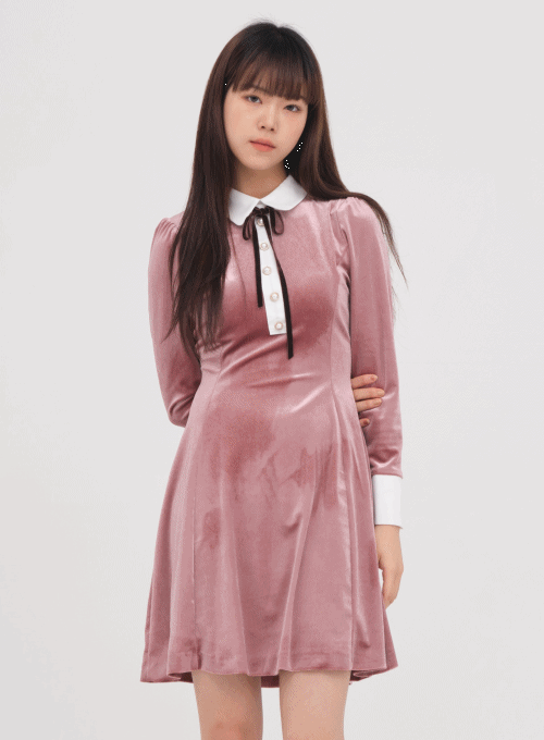 Velvet Mini Dress