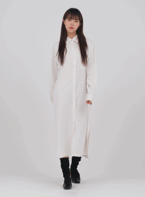Maxi Shirt Dress