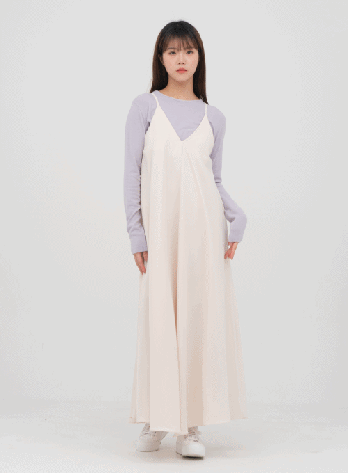 Silky Maxi Sleeveless Dress