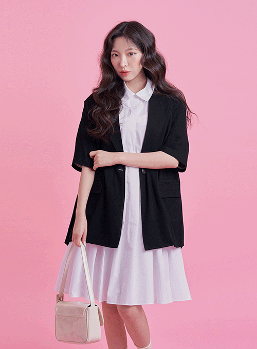 Summer Linen Oversized Jacket BM10