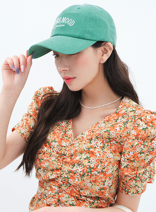 Nature Lettered Baseball Cap BM3