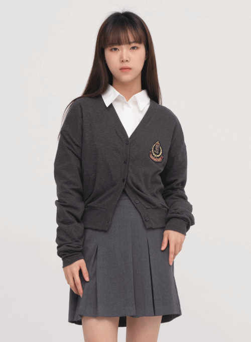 Classic Preppy Look Cardigan