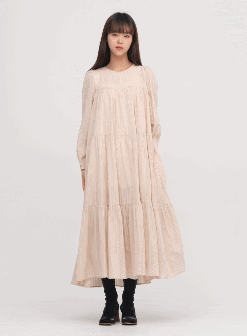 Tiered Long Dress