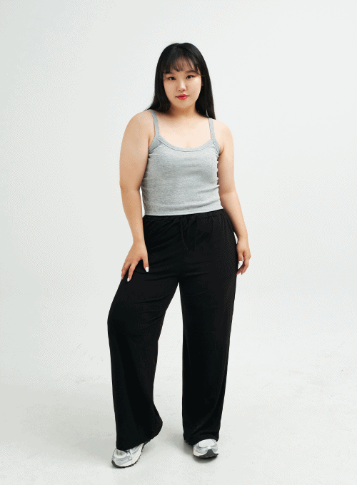 Everyday Wide Leg Banded Tailored Pants IY24