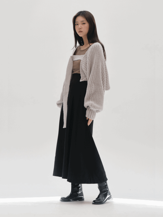 Flare Long Skirt