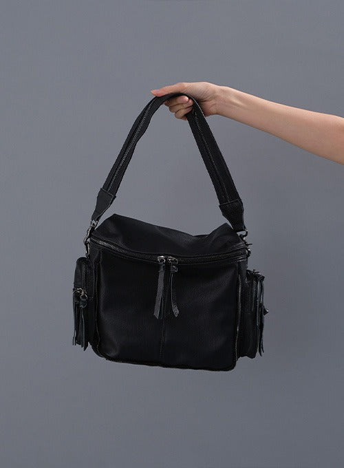 Zipper Heaven Square Shoulder Bag CM12