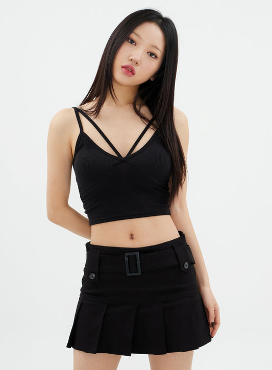 Double Strap Sleeveless Cami K2302