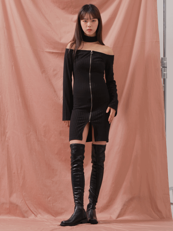 Halter Neck Mini Dress